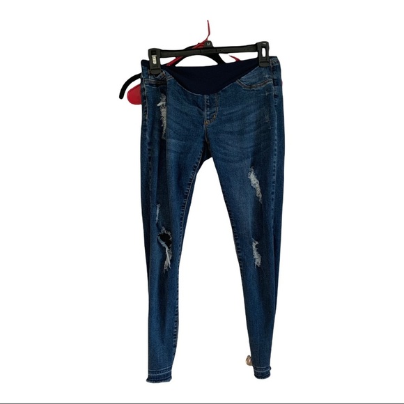 Song skinny thrashed skinny maternity jeans - Picture 1 of 6